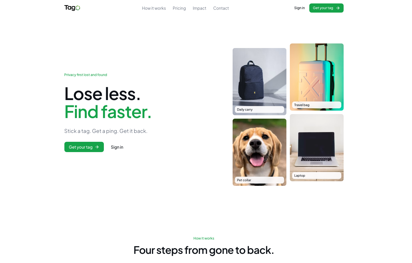 Tago — lost & found platform